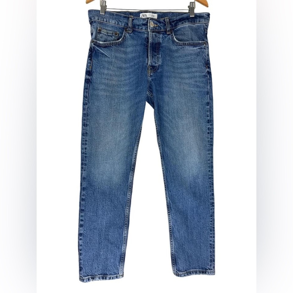 Zara Denim Straight Leg Jeans